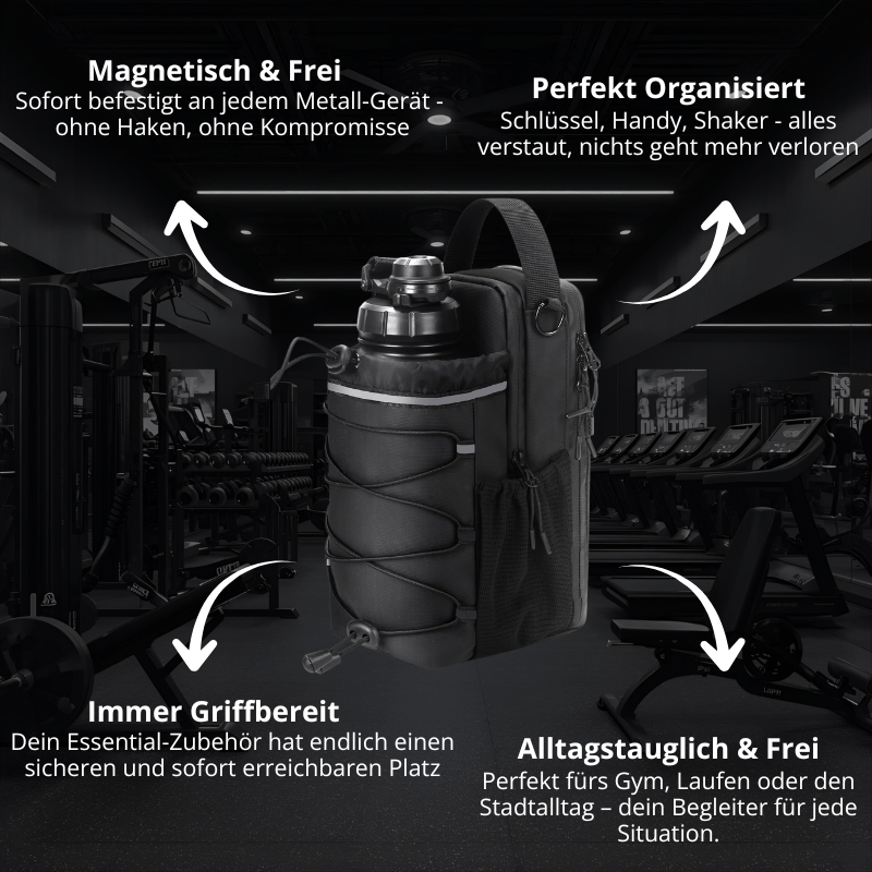 Magnetischer GymBag | Für perfekte Ordnung im Gym